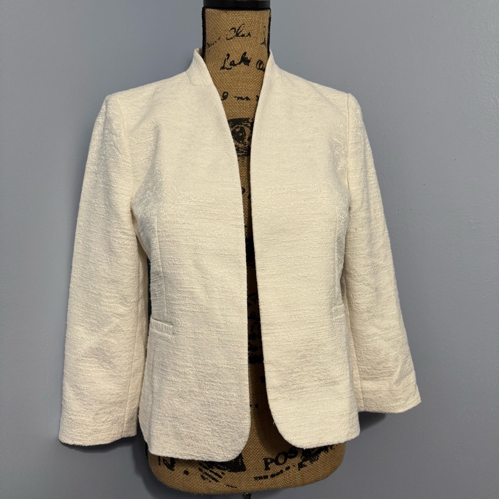 Ann Taylor Textured Blazer - Picture 1 of 12